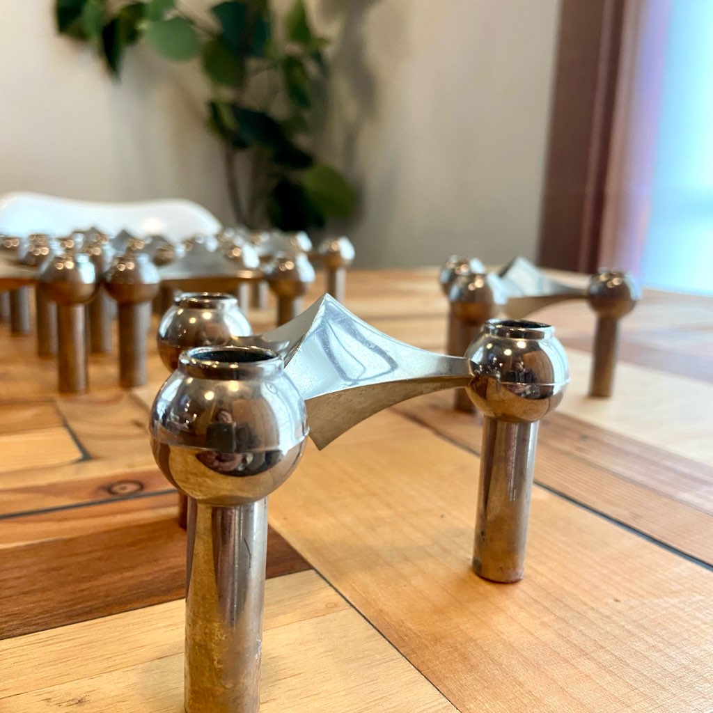 ストッフナゲル / STOFF Nagel キャンドルホルダー 13ピース 2トレー