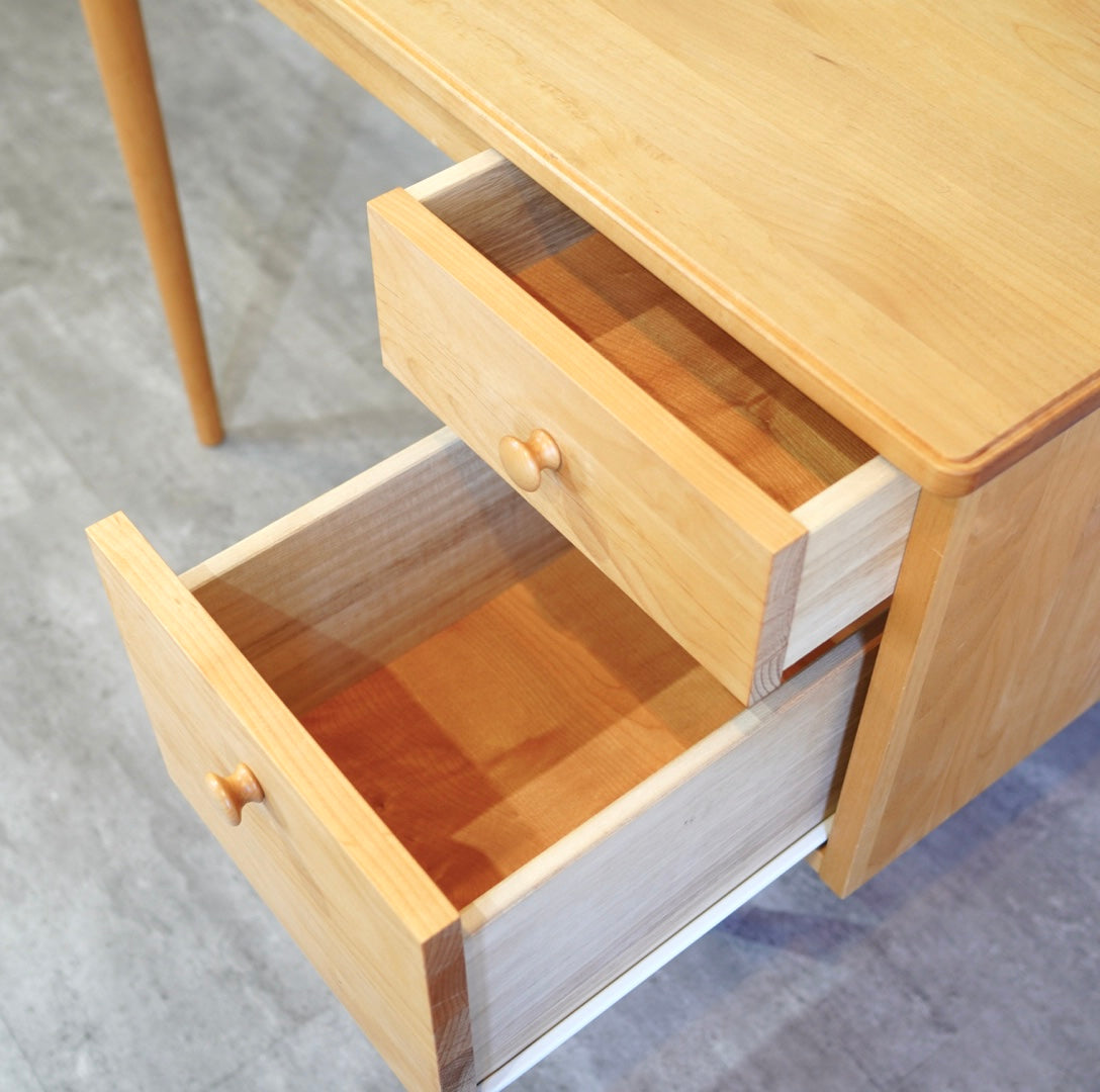 モモナチュラル / MOMO NATURAL COMO デスク 学習机 アルダー材 大人