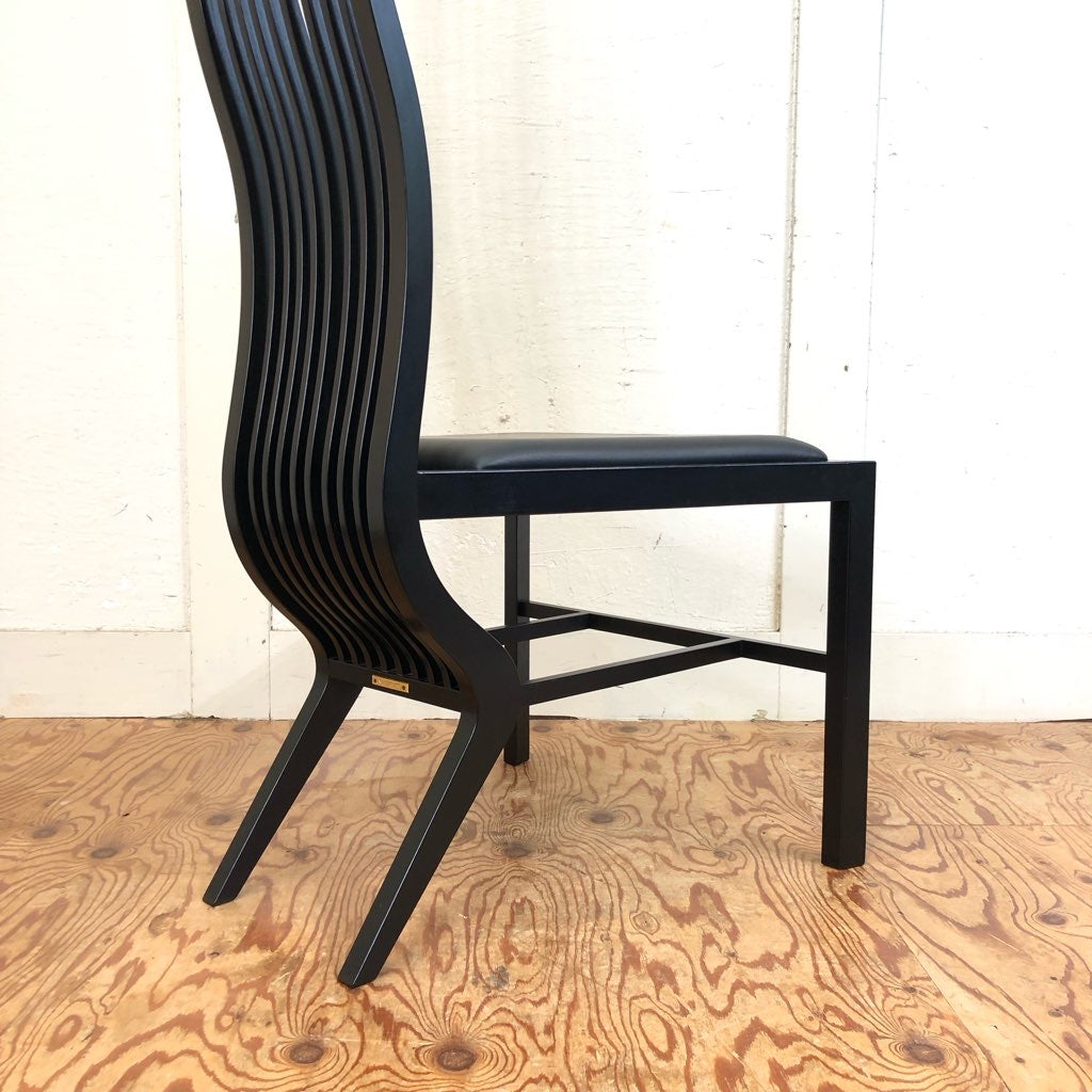 天童木工 / Tendo モンローチェア 磯崎新 ハイバックチェア 中古 大きい