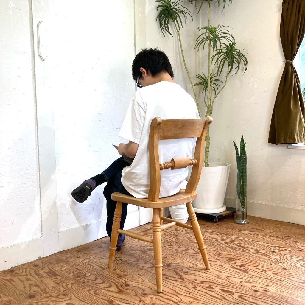 スクロールバックチェア ウィンザーチェア ダイニングチェア