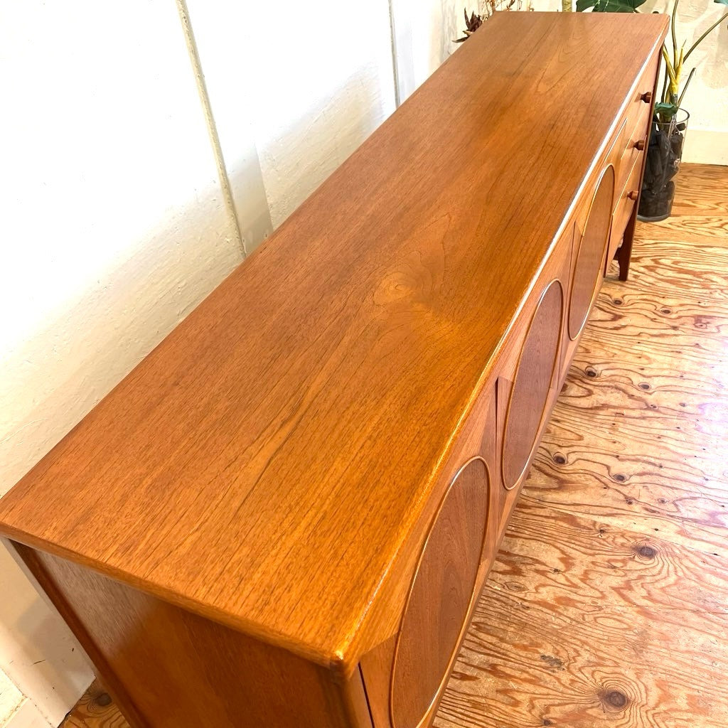 ネイサン / NATHAN サークルサイドボード チーク材 英国 ヴィンテージ