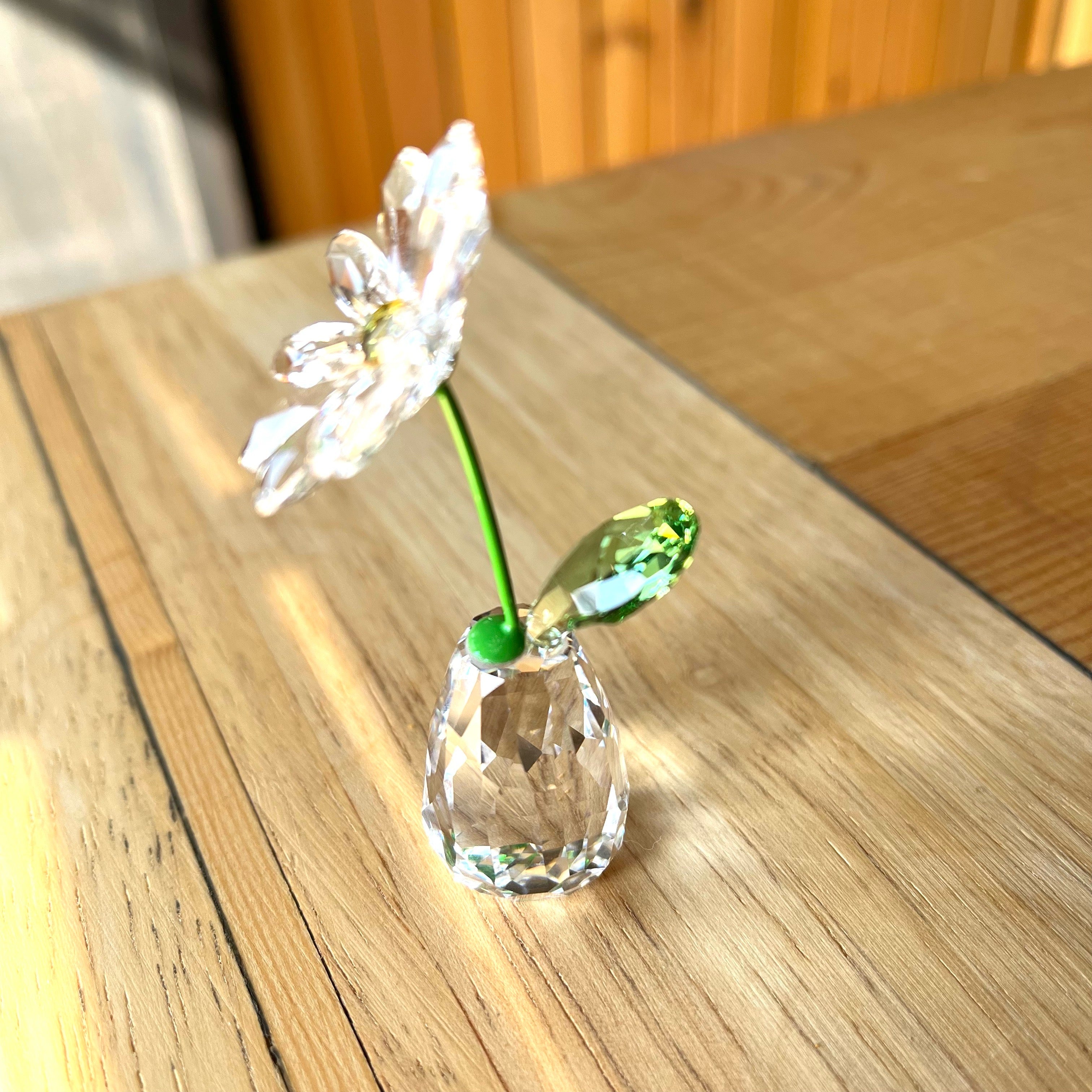 スワロフスキー / SWAROVSKI クリスタルフィギュア FLOWER DREAMS 中古