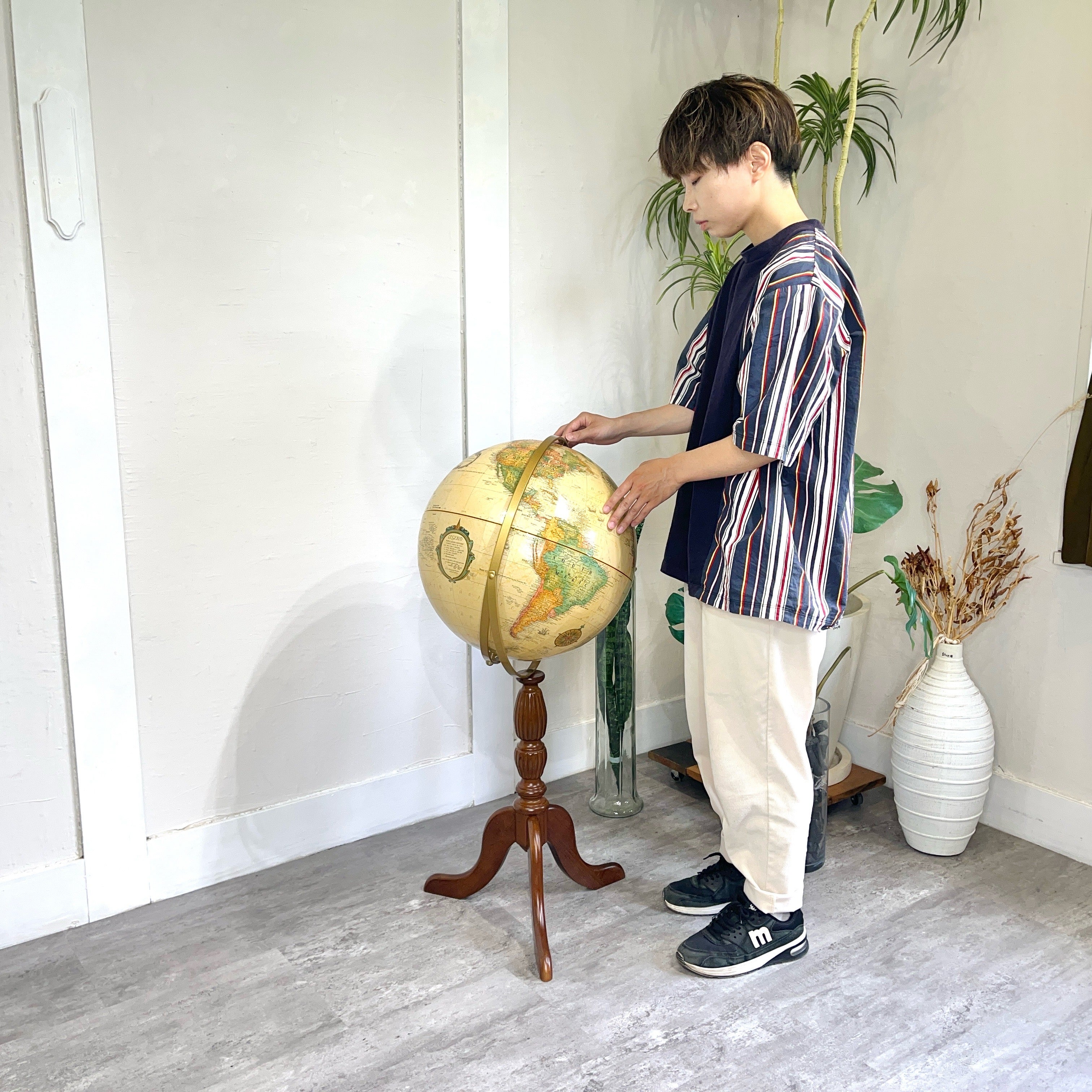 リプルーグル / Replogle 地球儀 ケンブリッジ型 アンティーク調