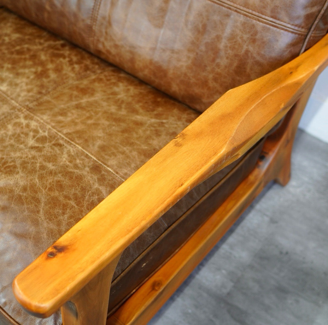 WTW / ダブルティー ティズモソファ / TISMO SOFA 2人掛け レザー 中古