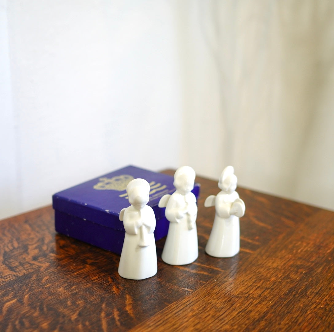 ロイヤルコペンハーゲン / ROYAL COPENHAGEN 天使の置物3点セット
