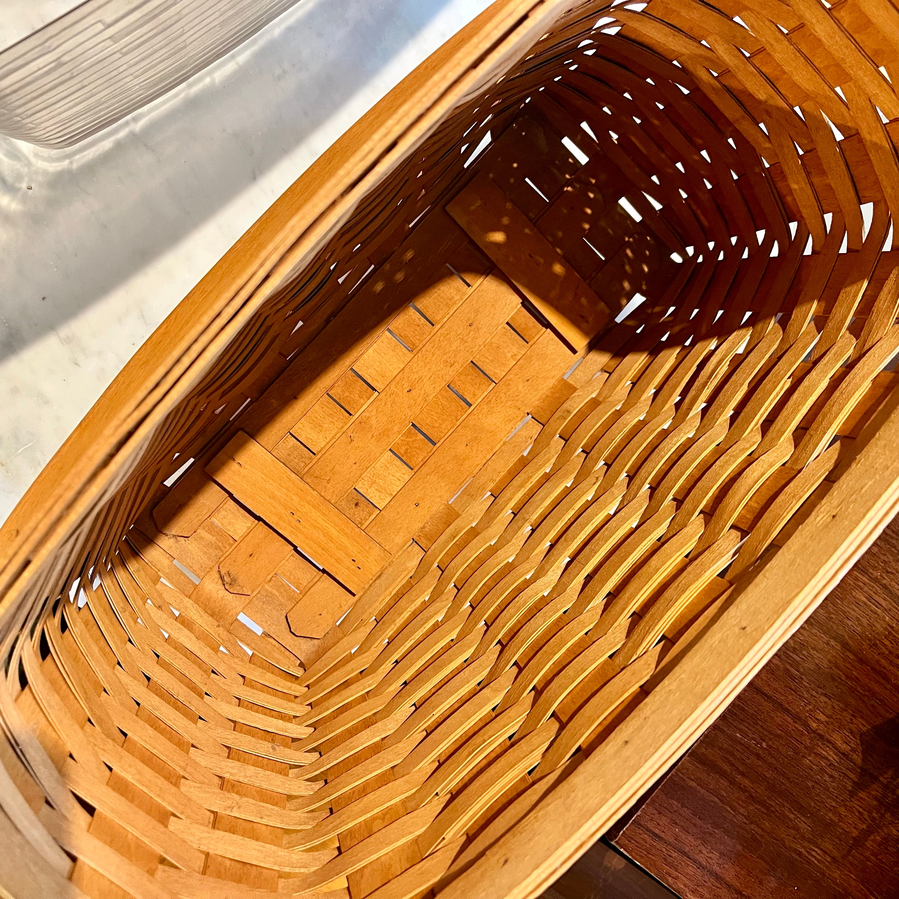 ロンガバーガー/Longaberger バスケット 大 深型【9】かご カントリー