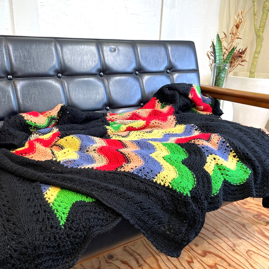 グラニーブランケット グラニーニット マルチカバー ブランケット