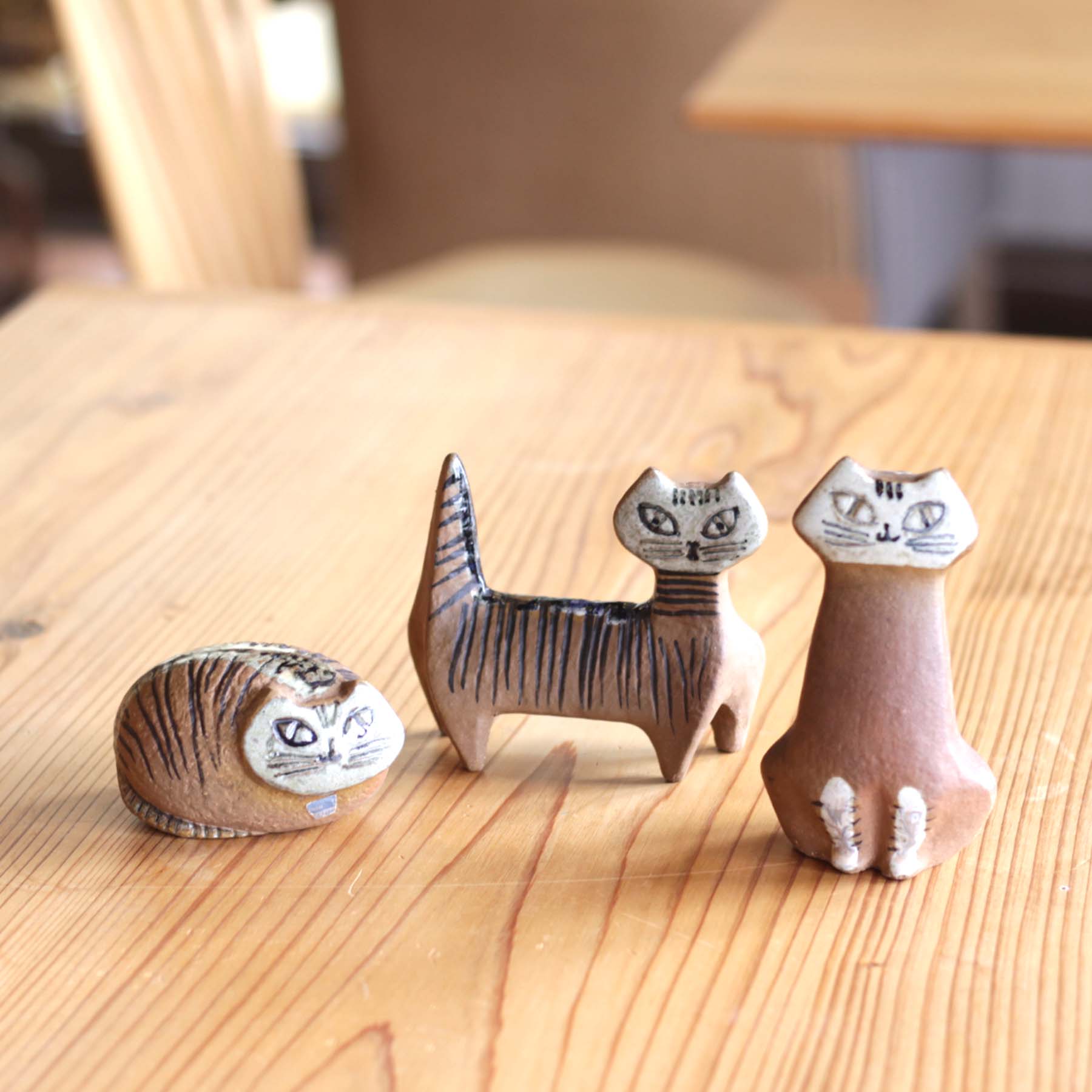 Lilla Zoo/小さな動物園シリーズ Katt 丸まったネコ リサ・ラーソン