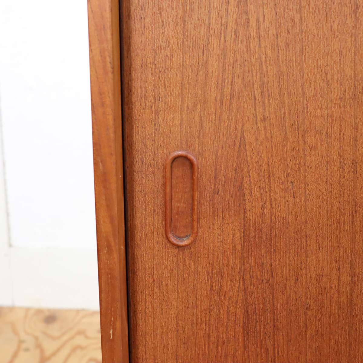 デンマーク製ブックシェルフ チーク材 デスク 北欧 ヴィンテージ