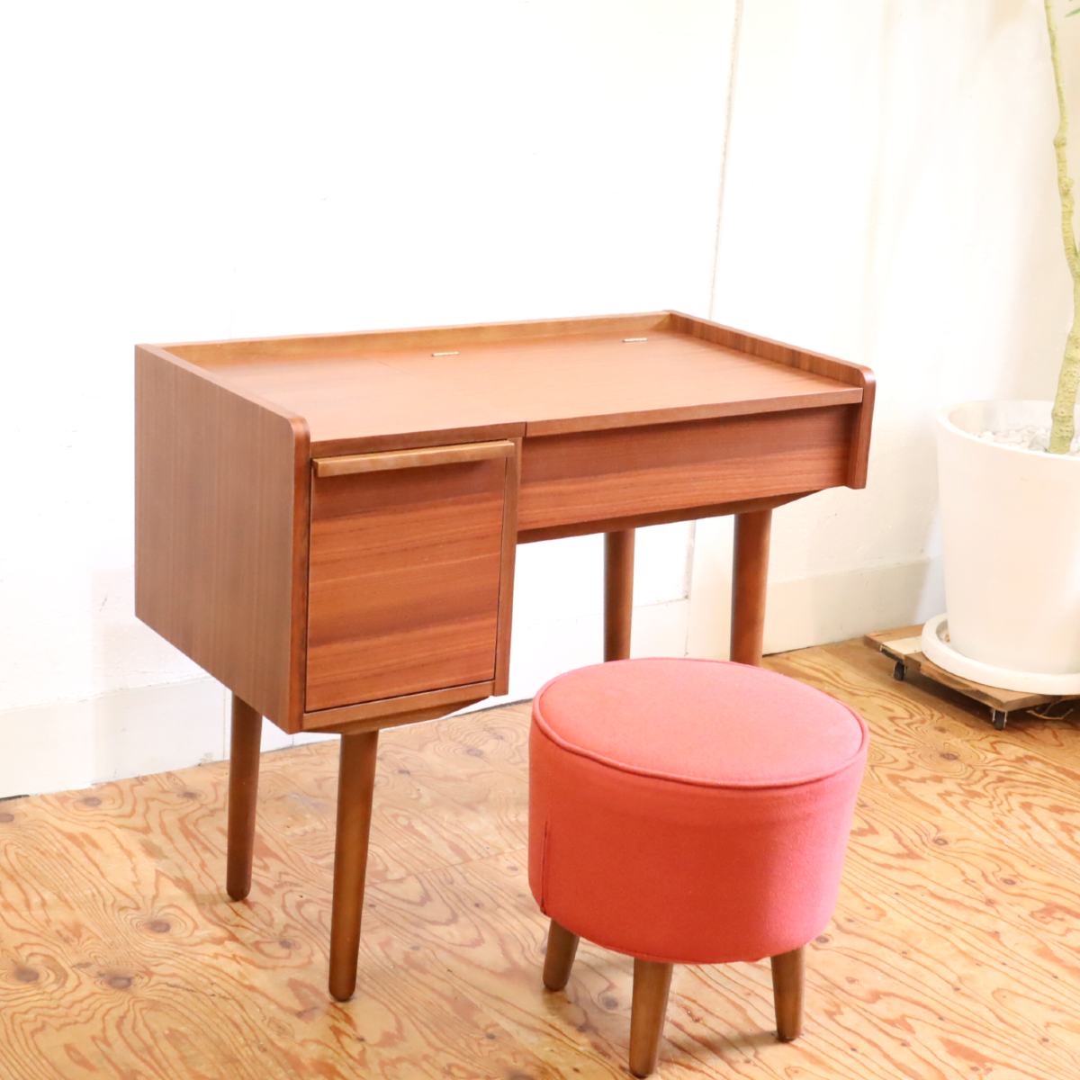 unico / ウニコ ALBERO / アルベロ ドレッサー スツールセット 北欧 中古