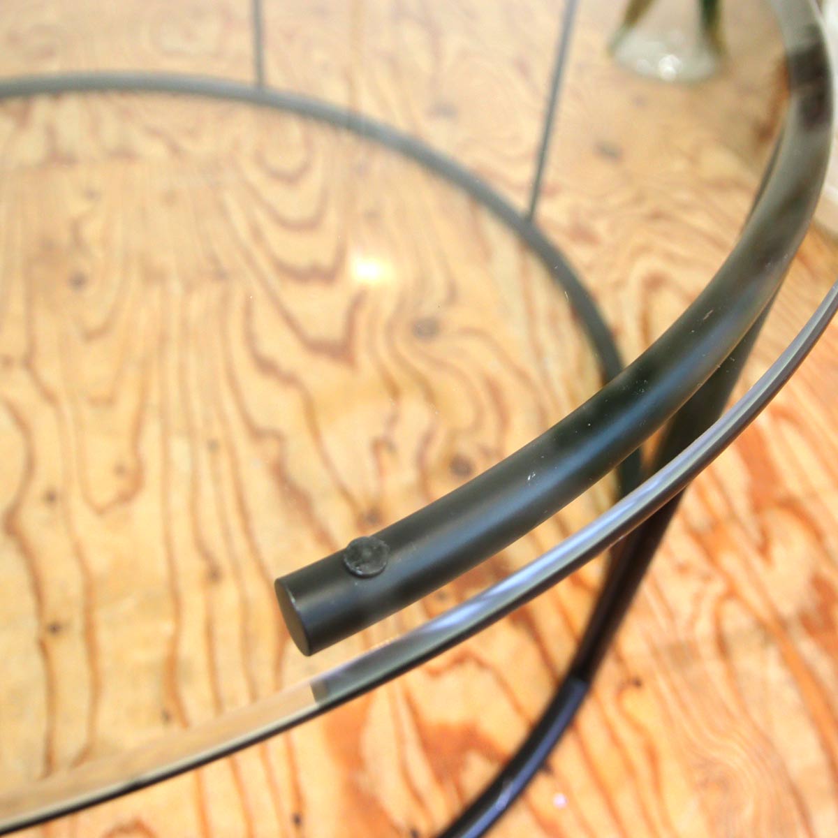 フクラ / HUKLA TMRB ガラスローテーブル L 中古 コーヒーテーブル