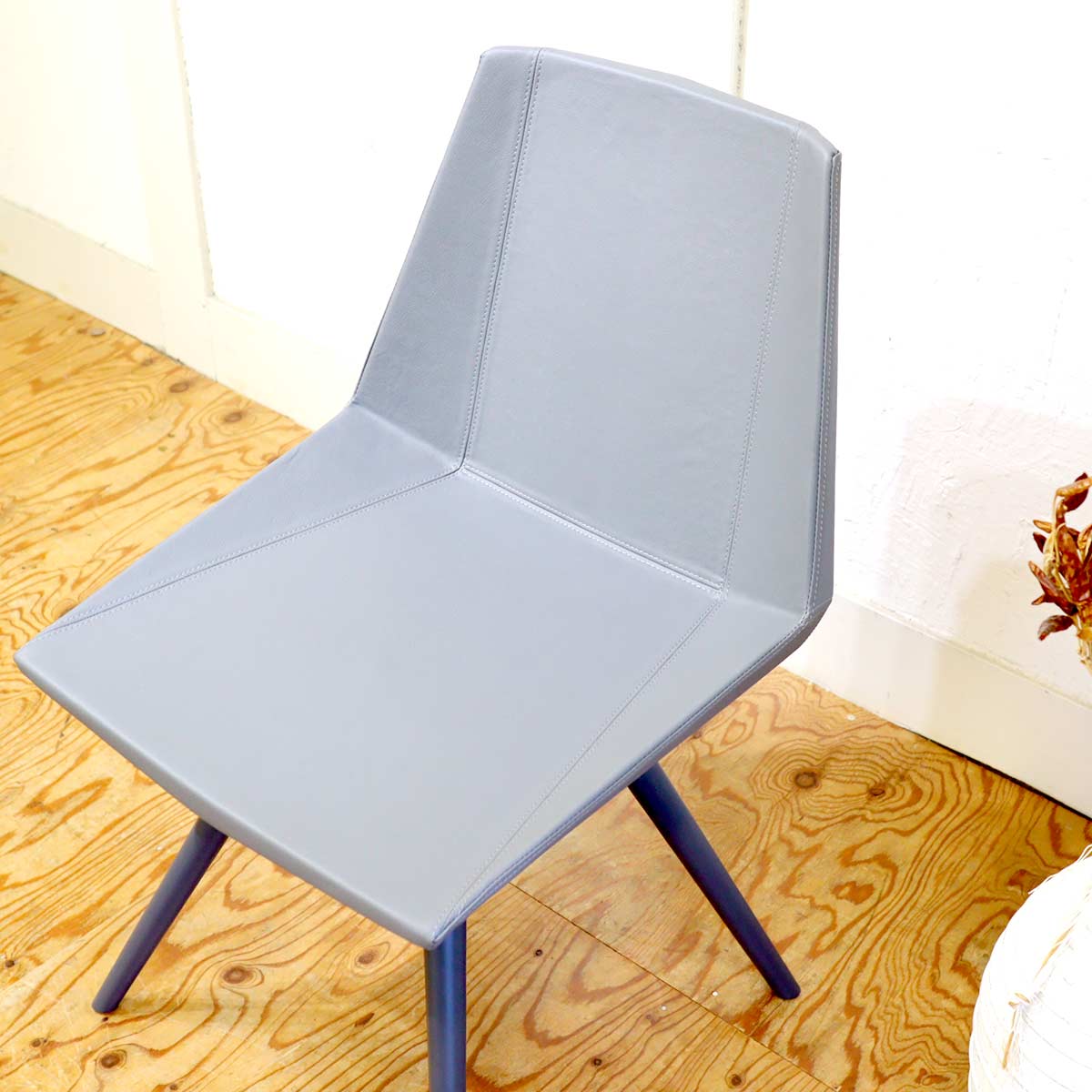 藤栄 / FUJIEI グリムチェア ダイニングチェア グレー 展示品