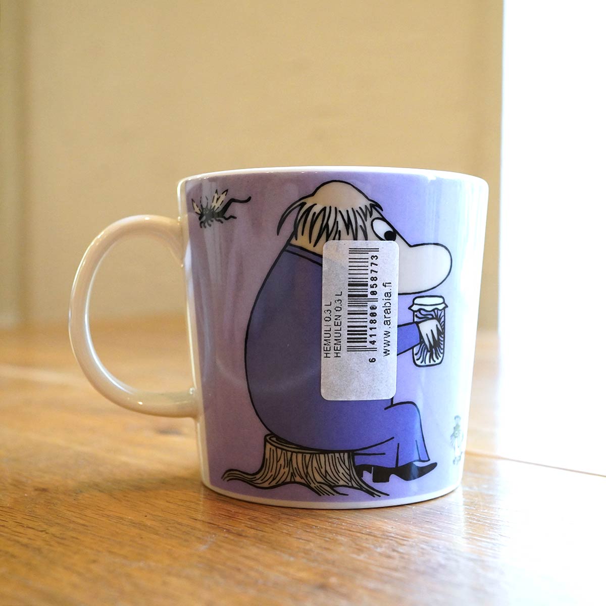 アラビア / ARABIA ムーミン 「ヘムレン」 マグカップ パープル 廃盤