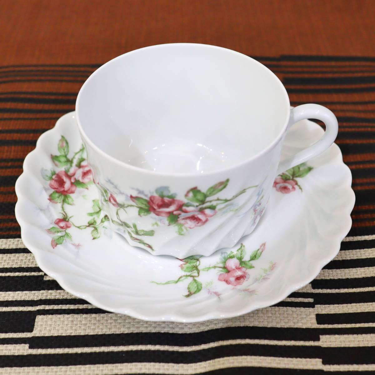 アビランドリモージュ 野薔薇 ローズ 6枚セット cielbleubis_bl-238