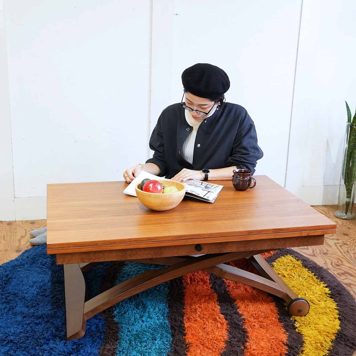 カリガリス / Calligaris コヌビア マスコッティ 伸長 昇降 テーブル