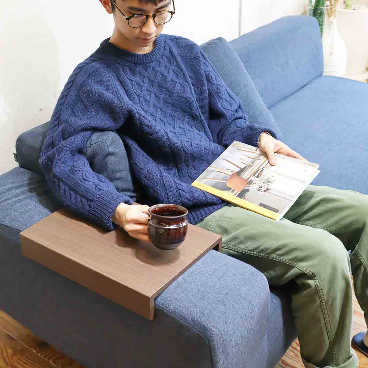 ノイエス / NOYES デシベル / Decibel C4 ワイド 3人掛け 片ひじ