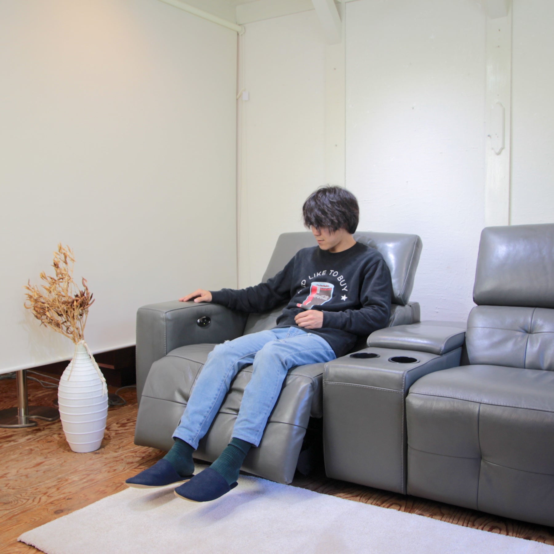 IDC大塚家具｜L/Sコンフォート L/S RELAX-39 電動リクライニングソファ