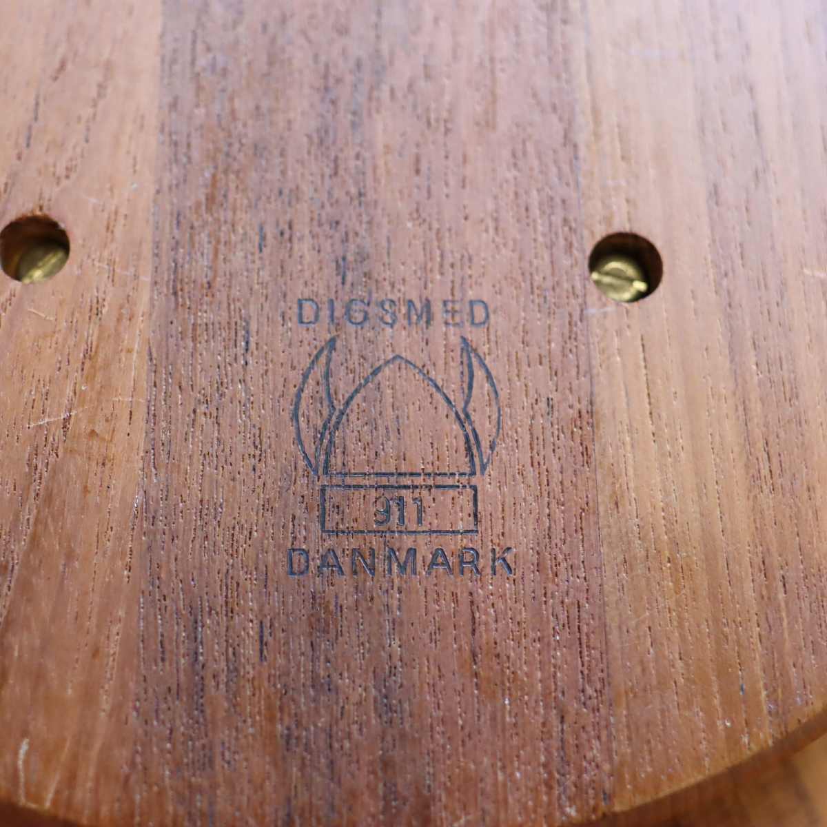 ディグスメッド / DIGSMED 木製回転トレイガラス皿セット デンマーク製