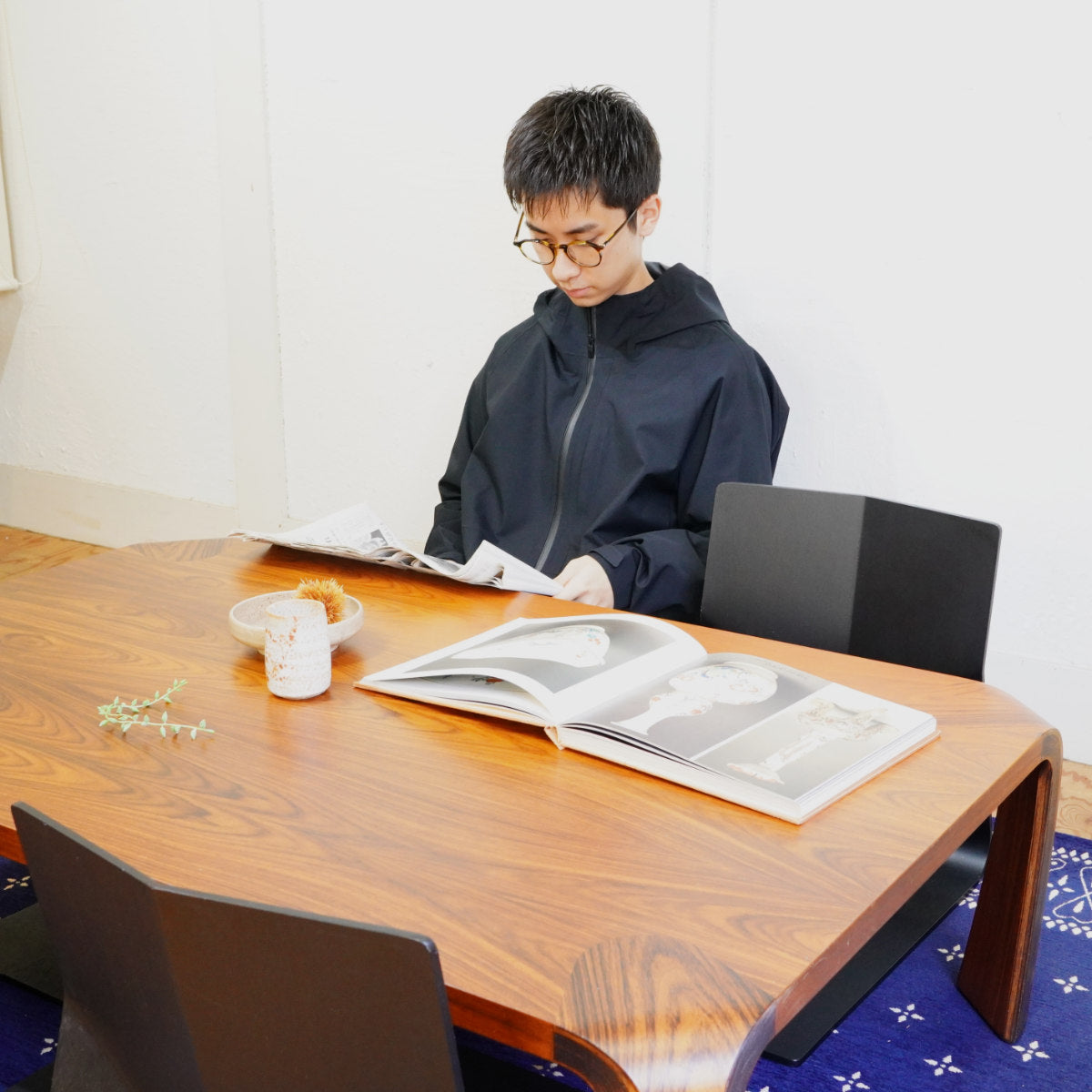 天童木工 / Tendo 座卓 ブラジリアンローズウッド 乾三郎 和 ロー