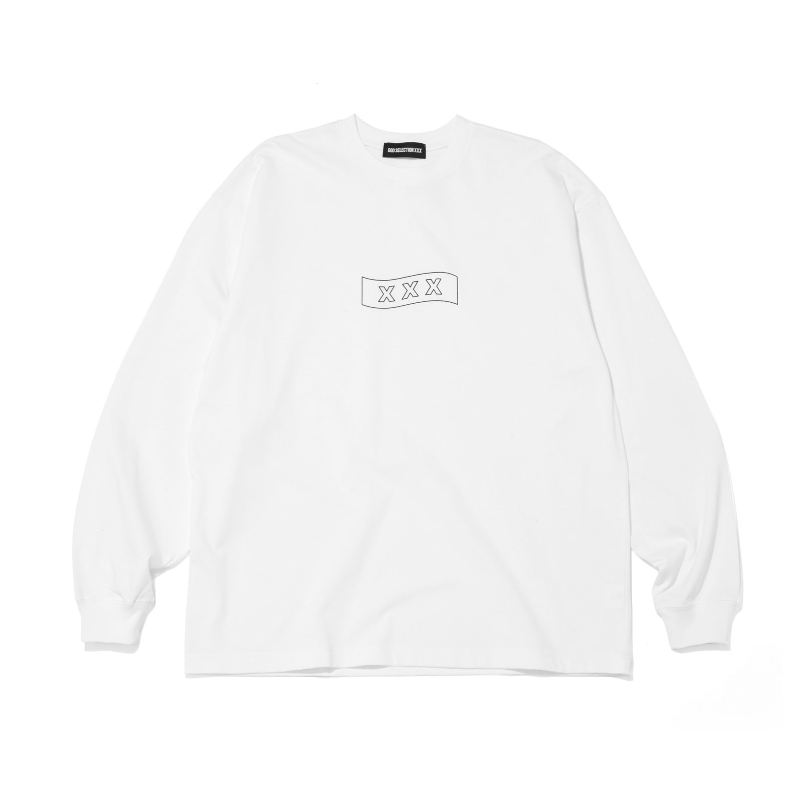 GOD SELECTION XXX - GX-A26-LT-03 LONG SLEEVE T-SHIRT WHITE | River