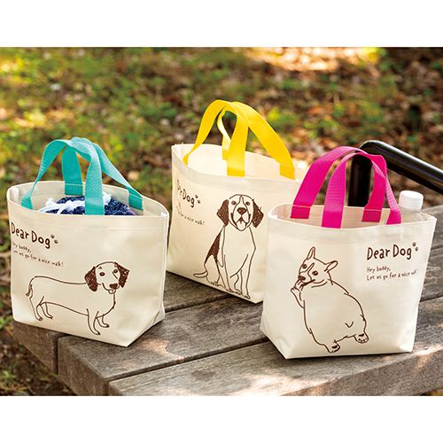 完売】ディアドッグ お散歩トート｜バッグ｜在庫対応ノベルティ（名