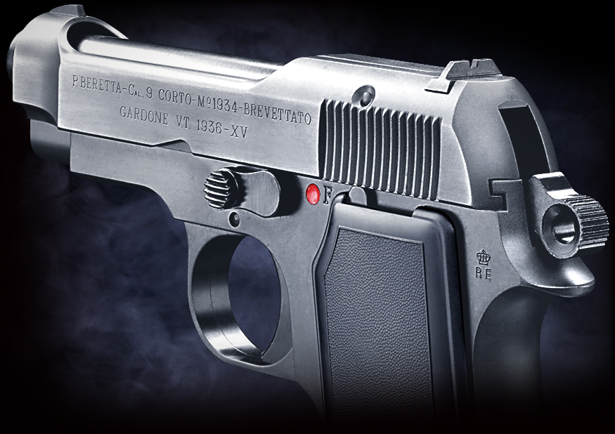 待望の再登場「WA ベレッタM1934 カーボンブラックHW」ご予約受付中