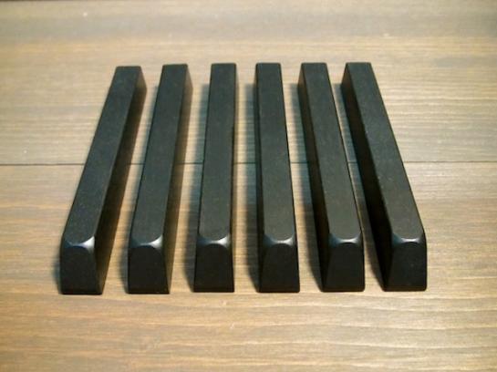 株式会社 渡辺商店 / #5027G-EBONY 黒檀 黒鍵(ドイツ製)/Sharps Ebony