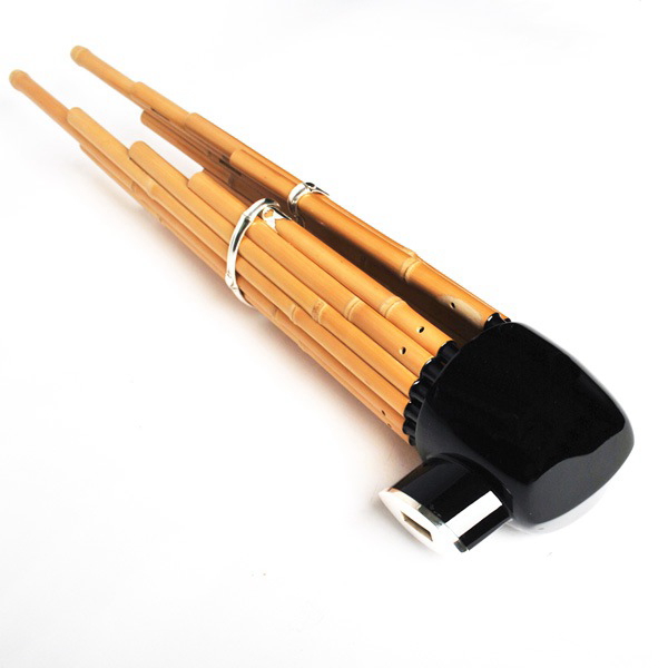 雅楽 笙 白竹三つ節・上級本簧 日本製 【和楽器市場】