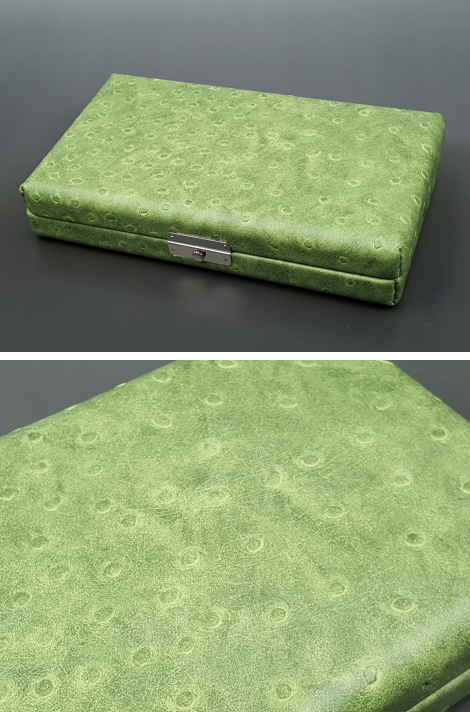 三味線 革製型押撥ケース