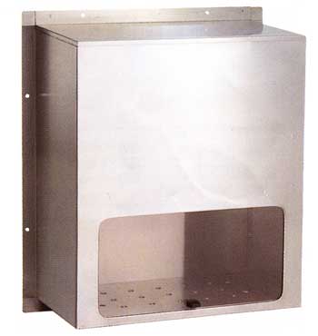 郵便受け箱(大型大容量内掛け)671の | ステンレス製ポストの通販サイト