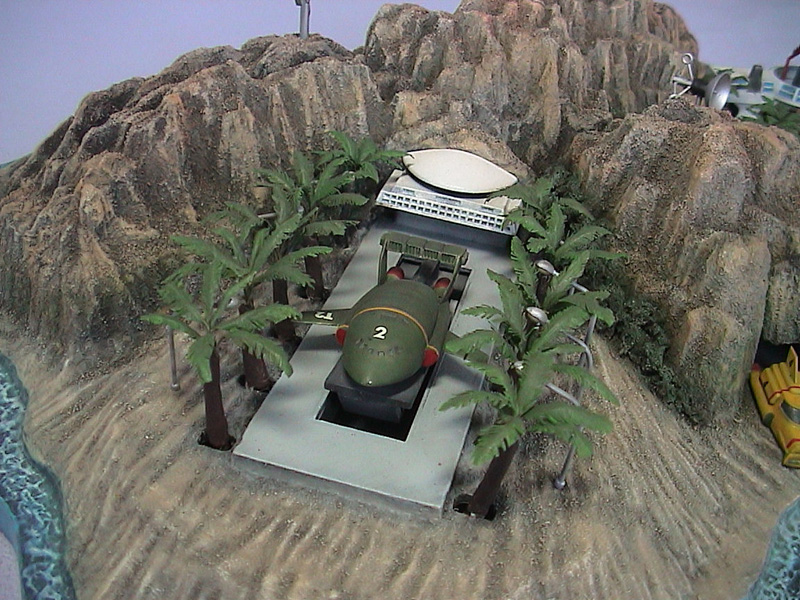 サンダーバード秘密基地 イマイ