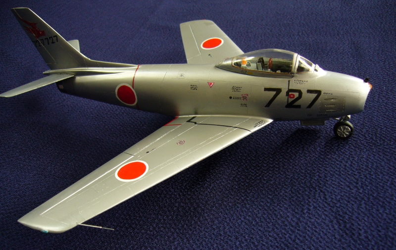 F86Fセイバー (ソリッドモデル 1/50)