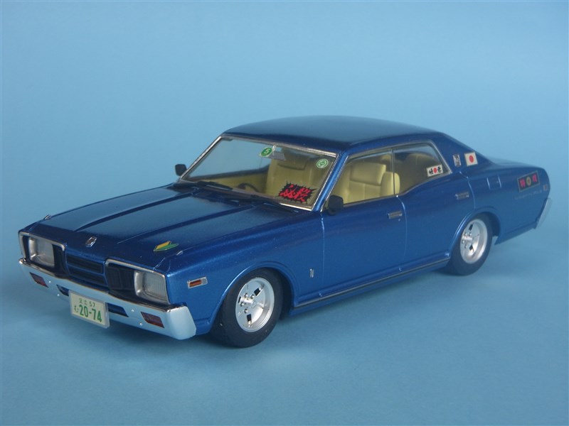 330 セドリック (アオシマ 1/24) 車プラモデル製作