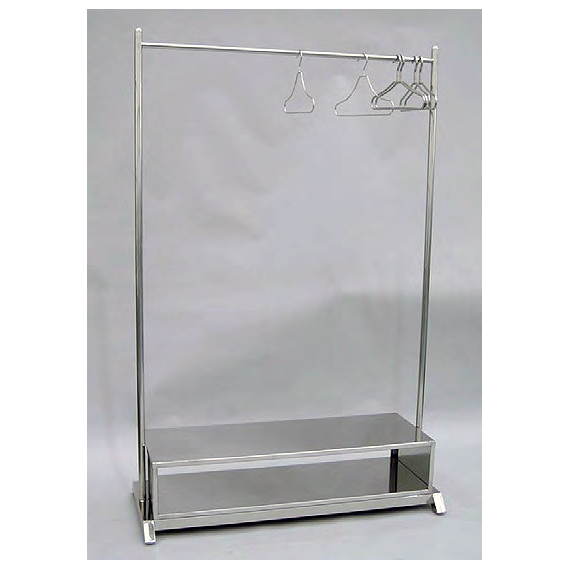 ステンレスハンガーラック BOXタイプ（1200×515×2000）/M913AN-C1200