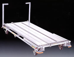 伸縮多機能長尺台車/M2226TP-S1M | シロ産業 |