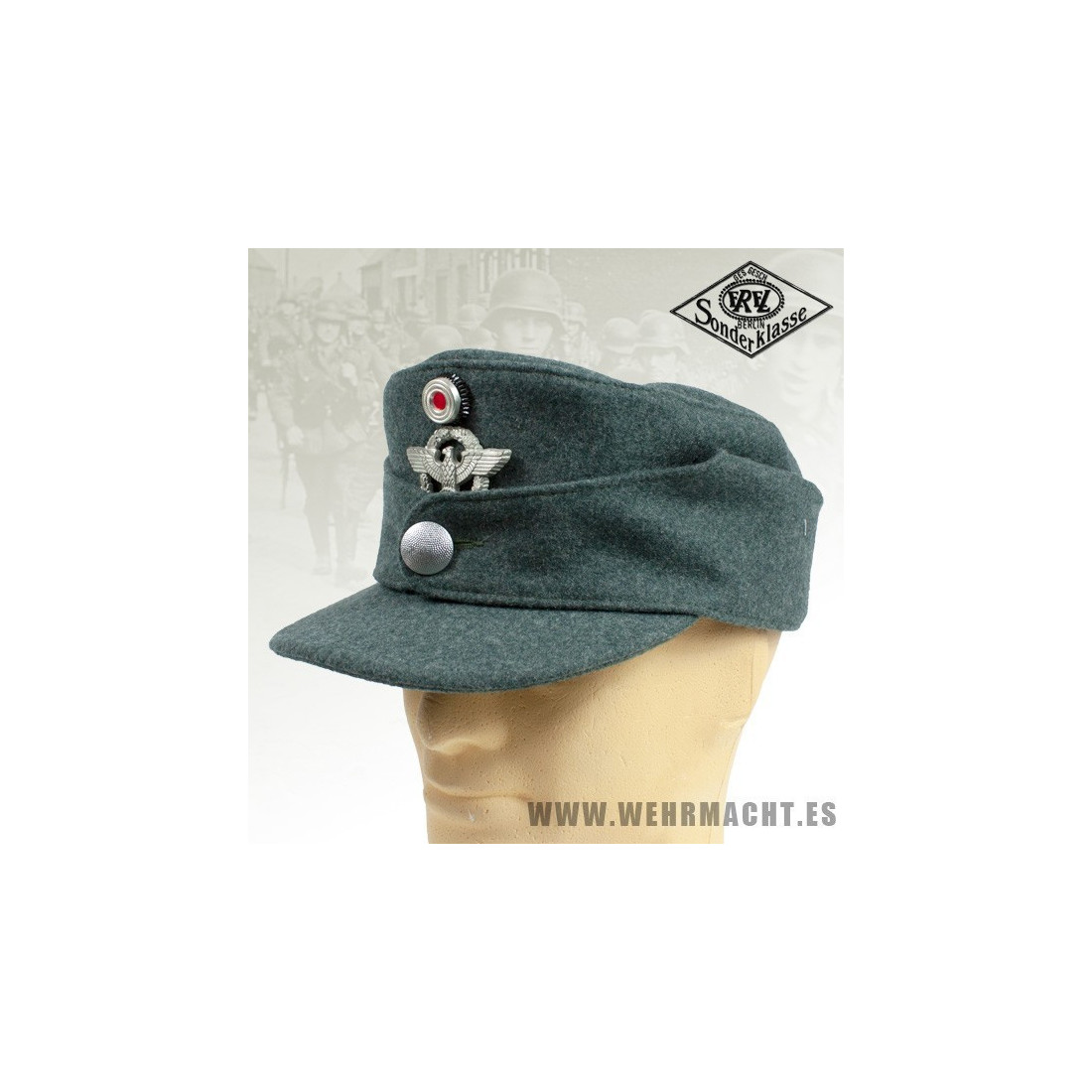 Police Feldgendarmerie Bergmütze EREL