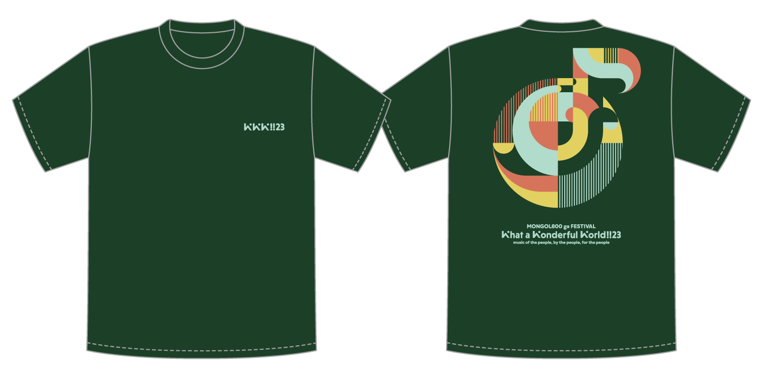 MONGOL800 ga FESTIVAL What a Wonderful World!!2023 POP UP SHOP!!