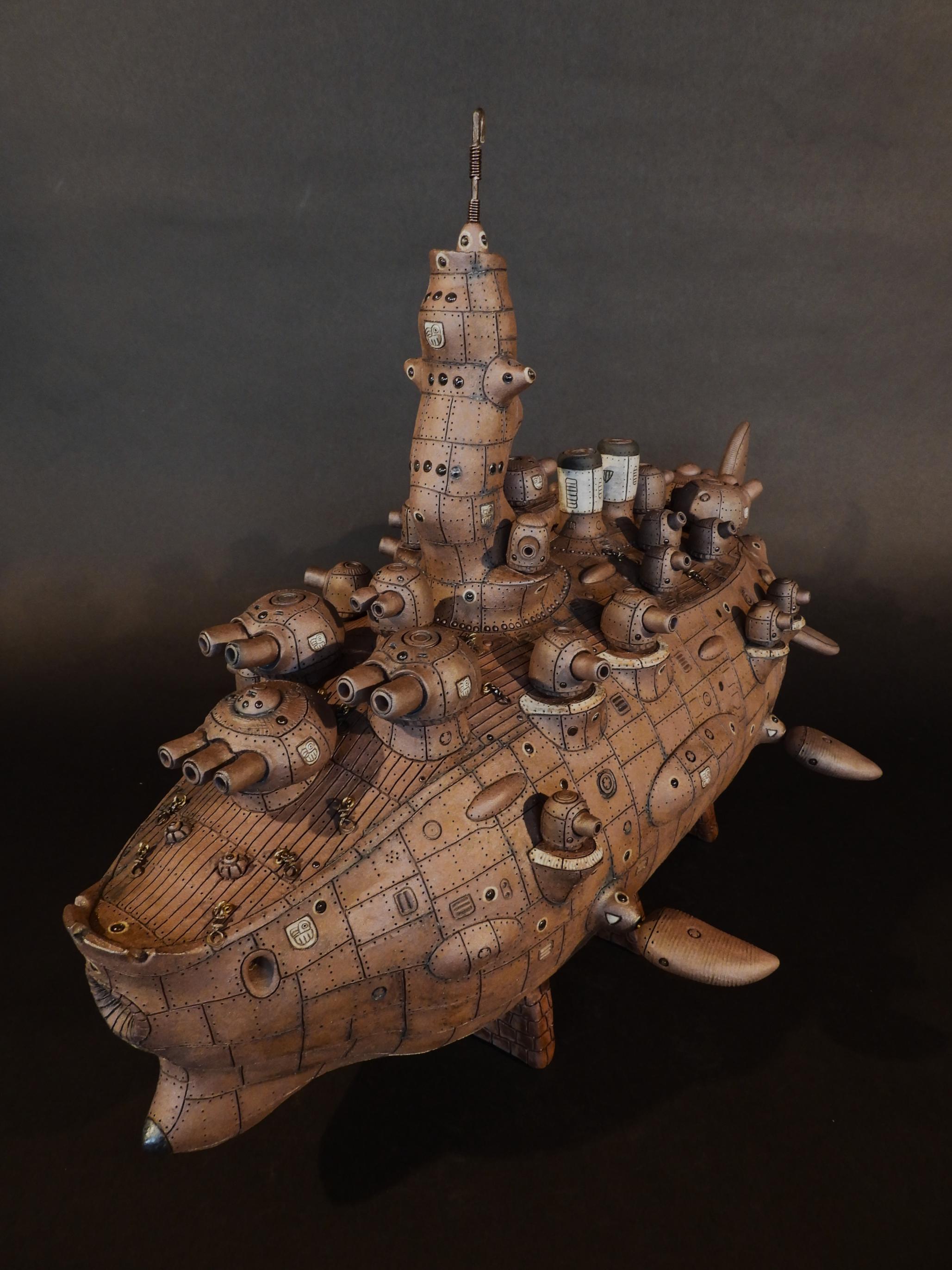 テーマ展「田崎太郎展 神獣と飛行機械のファンタジー」 | 茨城県陶芸