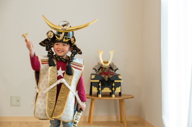 五月人形兜こどもの日