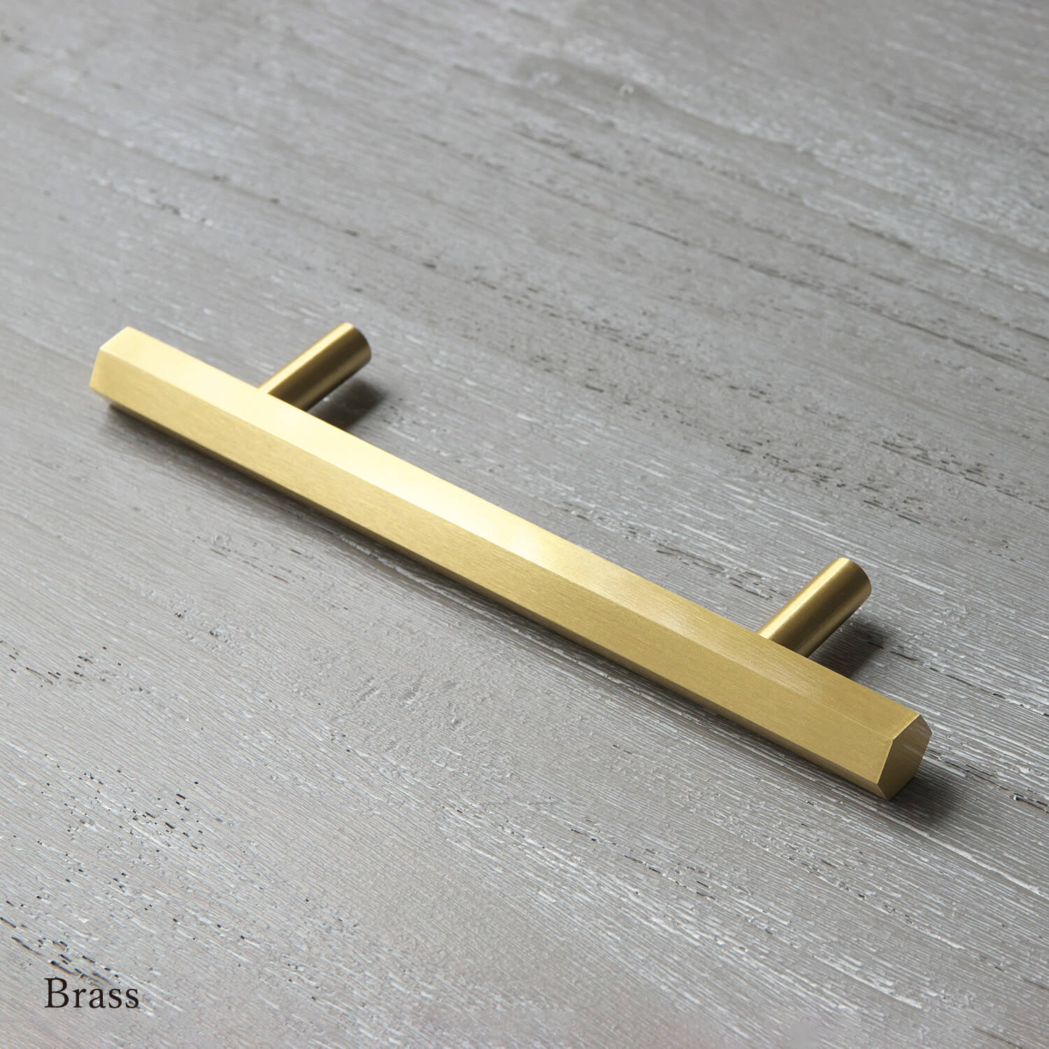 六角形のフォルムがオシャレな家具ハンドル - ヘキサハンドル(L