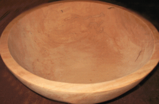 木製こね鉢手彫栃・栓・欅会津漆ぬり木鉢