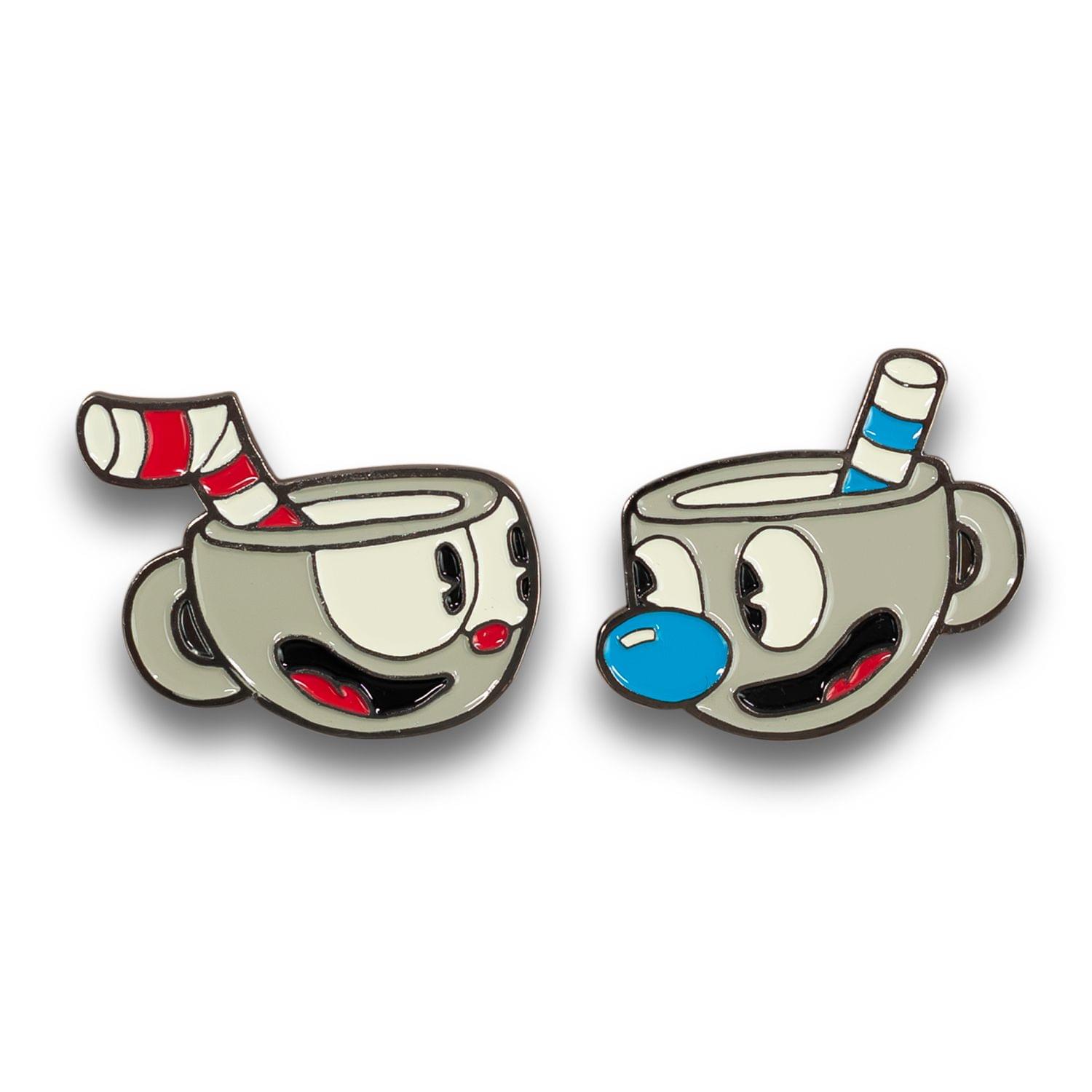 Cuphead Collectible Pin 2-Pack, SDCC '17 Exclusive | Free Shipping