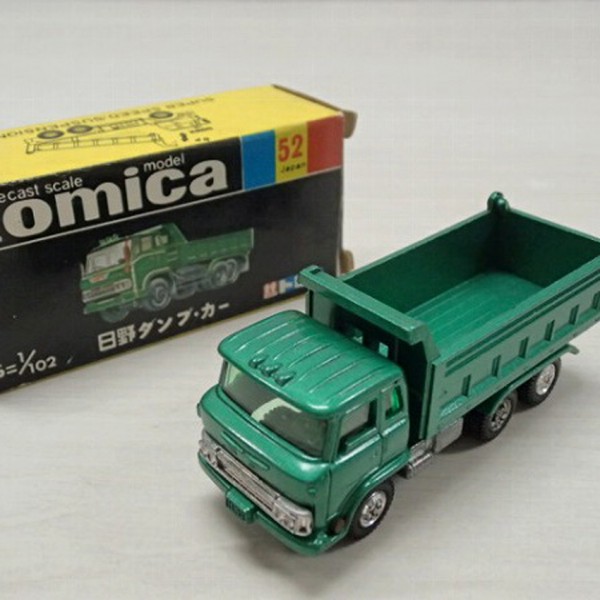 3896)トミカ 黒箱 トミカ 黒箱 日野 ダンプカー 日本製 日野