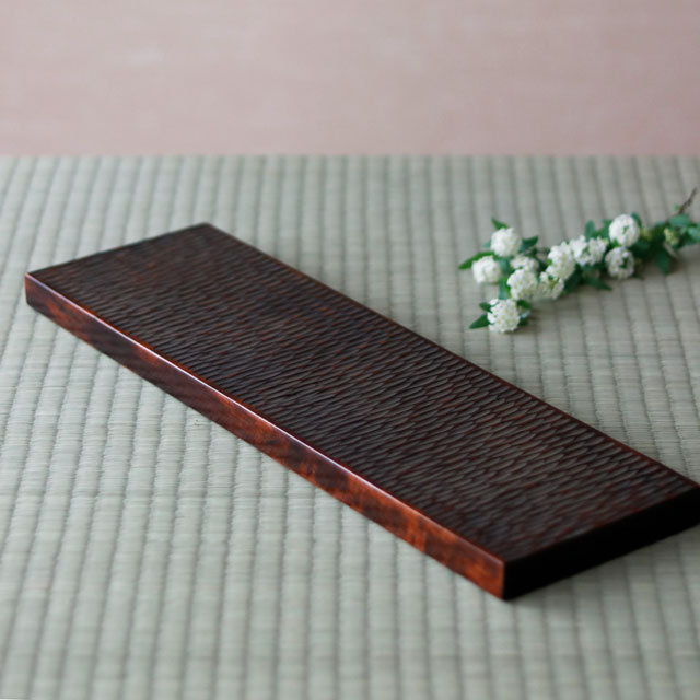 香川漆器 トレイ【砥部工房 からくさ】