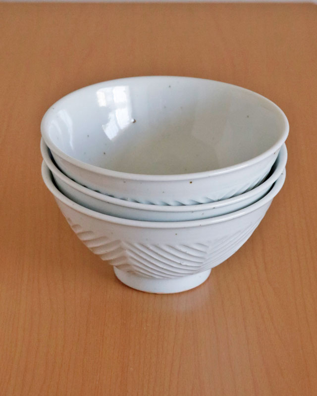 砥部焼の和食器 皐月窯の丼鉢 【砥部工房 からくさ】