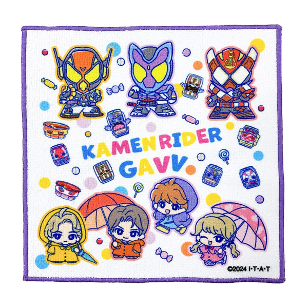 キャンディレインシリーズ ハンドタオル【仮面ライダーガヴ】【仮面