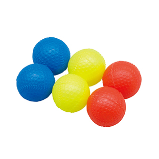 B-7510B カラー野球ボール(6個1組) | トーエイライト株式会社 TOEI