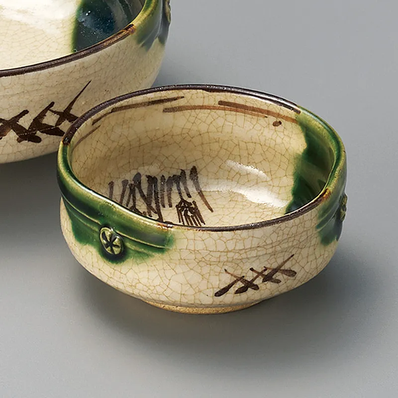 両織部麦紋千代久(和食器,鉢もの,千代口)|食器通販の陶磁庵