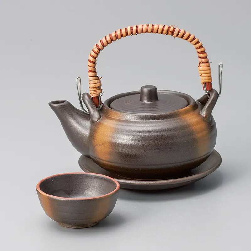 織部平型土瓶むし(土瓶むし)|食器通販の陶磁庵