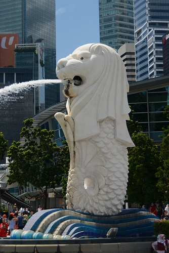 シンガポール旅行記 マーライオンパーク